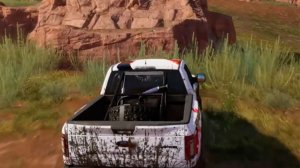 Игра The Crew 2. Едем на машине по бездорожью.