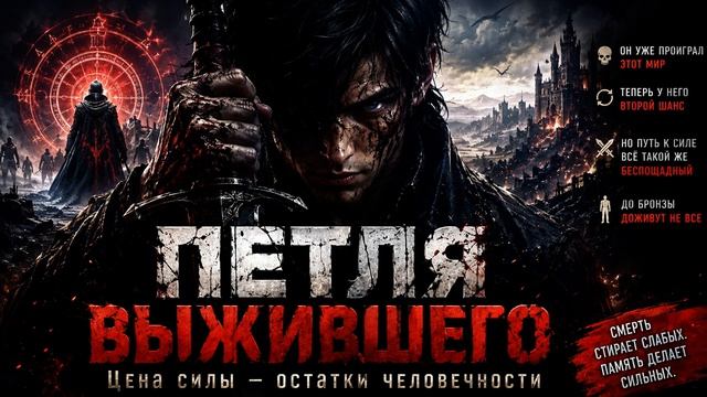 Аудиокнига полностью. Попаданцы-Фантастика. «Петля выжившего» Книга 1 из 4
