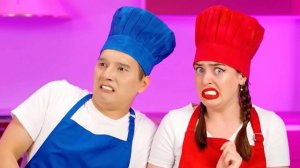 Откуси Лизни или Ничего Челлендж # Битвы с Едой ч. 7