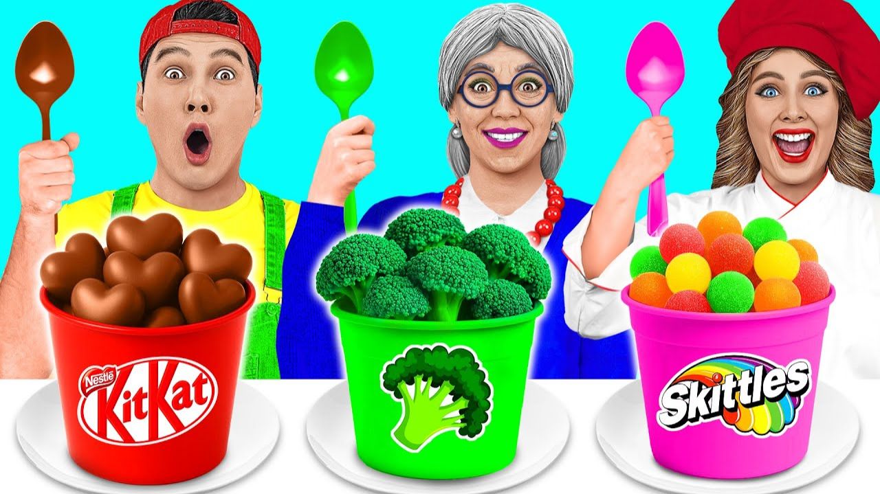 Кулинарный Челлендж# Я против Бабушки # Удивительные Кухонные Трюки от Friendly DO смотреть онлайн