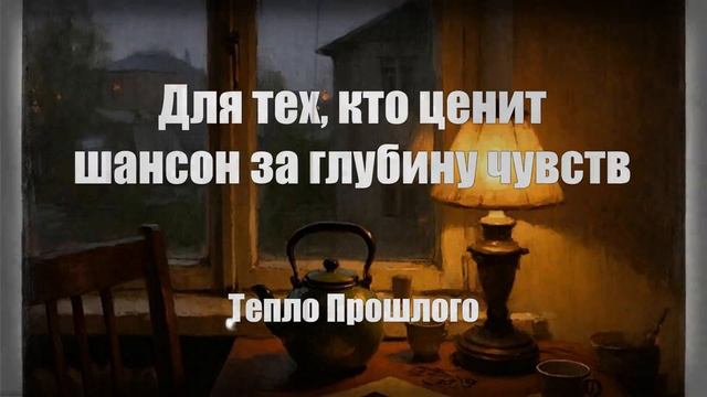 НАСТОЯЩИЙ ШАНСОН|Тепло Прошлого