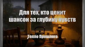 НАСТОЯЩИЙ ШАНСОН|Тепло Прошлого