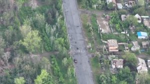 И вот, панорама «дороги смерти» для ВСУ в Константиновке,