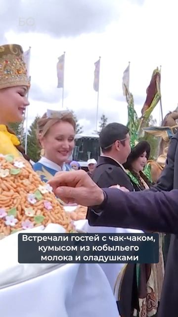 Как татары и якуты встретили праздник плуга в Нижнекамске #сабантуй #ысыах #минниханов