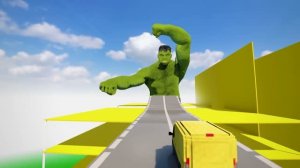 Для детей. Машинки против Халка Teardown