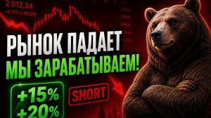 РЫНОК ПАДАЕТ. МЫ ЗАРАБАТЫВАЕМ!