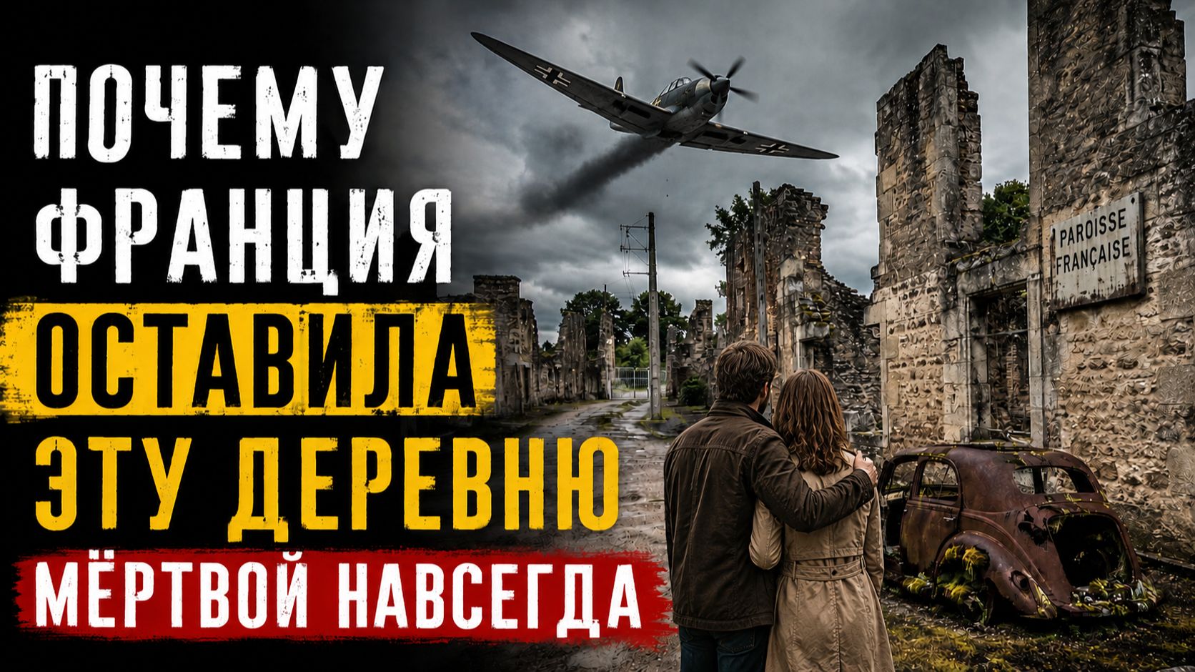 Почему Франция Оставила Эту Деревню Мёртвой На Века