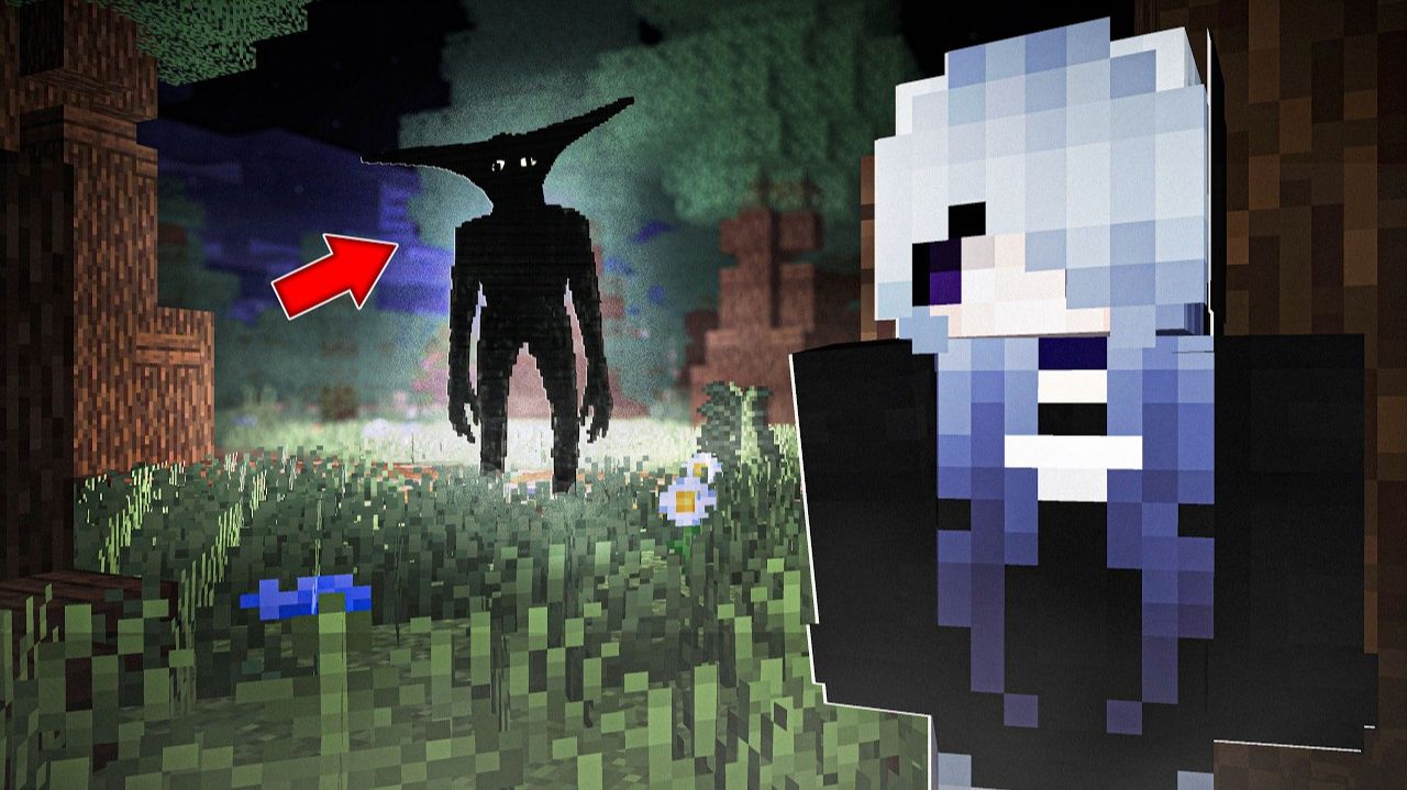 ЭТО ПУГАЮЩЕЕ СУЩЕСТВО ПРЕСЛЕДУЕТ МЕНЯ В МАЙНКРАФТ! ANALOG HORROR TAKE CARE MINECRAFT смотреть онлайн