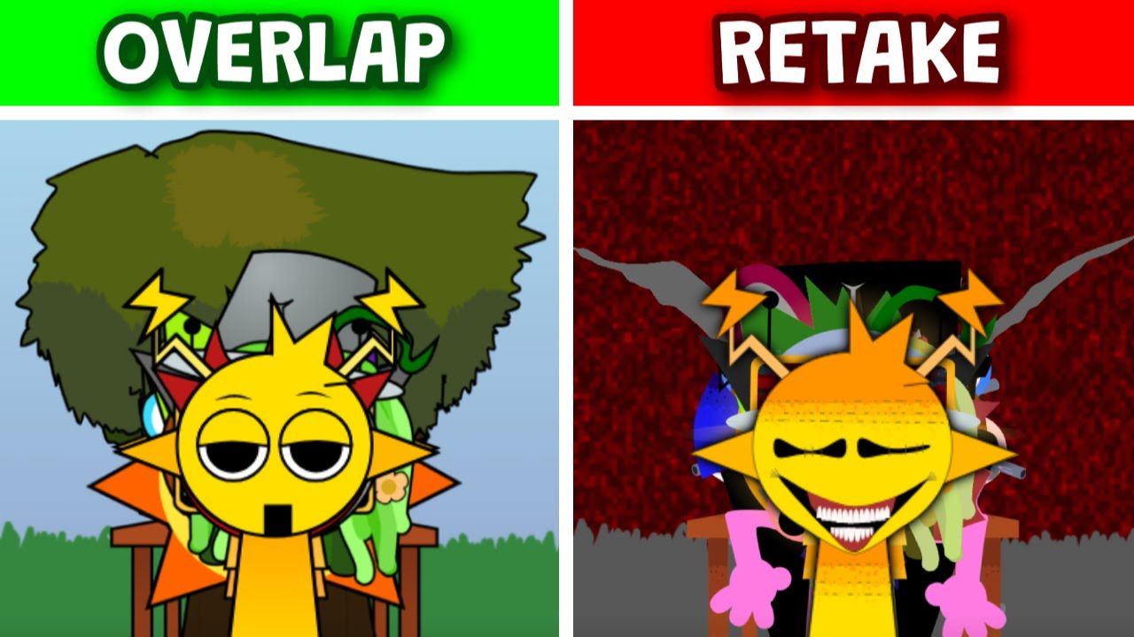 INCREDIBOX SPRUNKI: OVERLAP 🔄 НО RETAKE! 💫🌀 смотреть онлайн