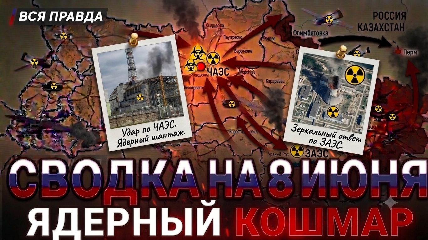 СВОДКА БОЕВЫХ ДЕЙСТВИЙ НА 8 ИЮНЯ, КАРТА СВО СЕГОДНЯ, НОВОСТИ , СВО НА УКРАИНЕ, 2026 ЮРИЙ ПОДОЛЯКА смотреть онлайн