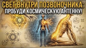 СВЕТ ВНУТРИ ПОЗВОНОЧНИКА: древняя практика пробуждения космической антенны