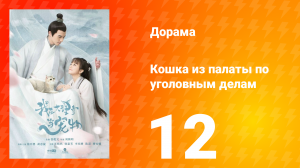 Кошка из палаты по уголовным делам 1 сезон 12 серия