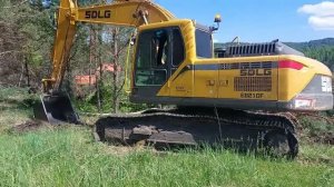 Экскаваторы HITACHI и SDLG в действии! Мощная техника!