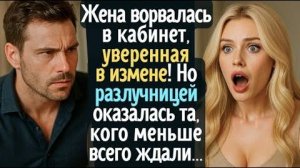Жена ворвалась в кабинет, уверенная в измене… Но «разлучницей» оказалась та, кого меньше всего ждали