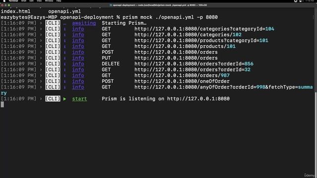 71. Mock APIs using OpenAPI specification смотреть онлайн