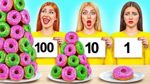 100 Слоев Еды Челлендж c Funny DO Challenge