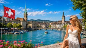 Внутри самого дорогого города Швейцарии летом: Цюрих, 🇨🇭