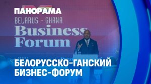 Белорусско-ганский бизнес-форум стартовал в Минске. Панорама