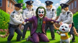 Джокера наконец поймали 😈🚓 #История правосудия кошачьей полиции (3D-анимация)