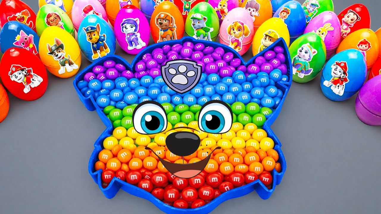 Как сделать ванну из бисера Rocky Paw Patrol, смешав слизь и глиняные яйца