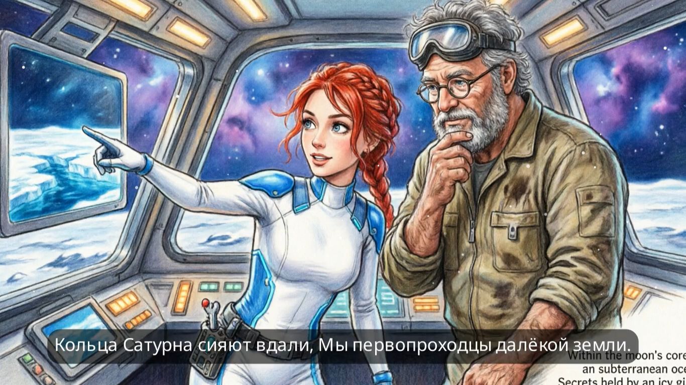 Полёт на Энцелад / Машинное творчество смотреть онлайн