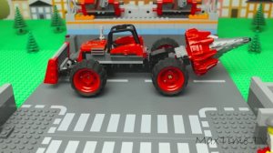 Экспериментальные машины LEGO Трактор, Бульдозер и Поезд! 🚜🚂