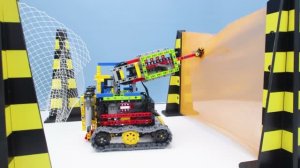 LEGO Эксперименты Смогут ли лего-машины пробить стены?🏗️