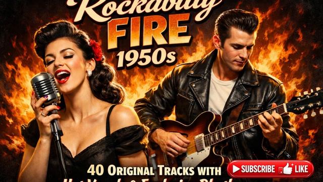 American music Fire 1950s_40 Original Tracks with Hot Vocals & Explosive смотреть онлайн