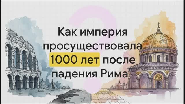 6 класс.  Византийская империя и её соседи