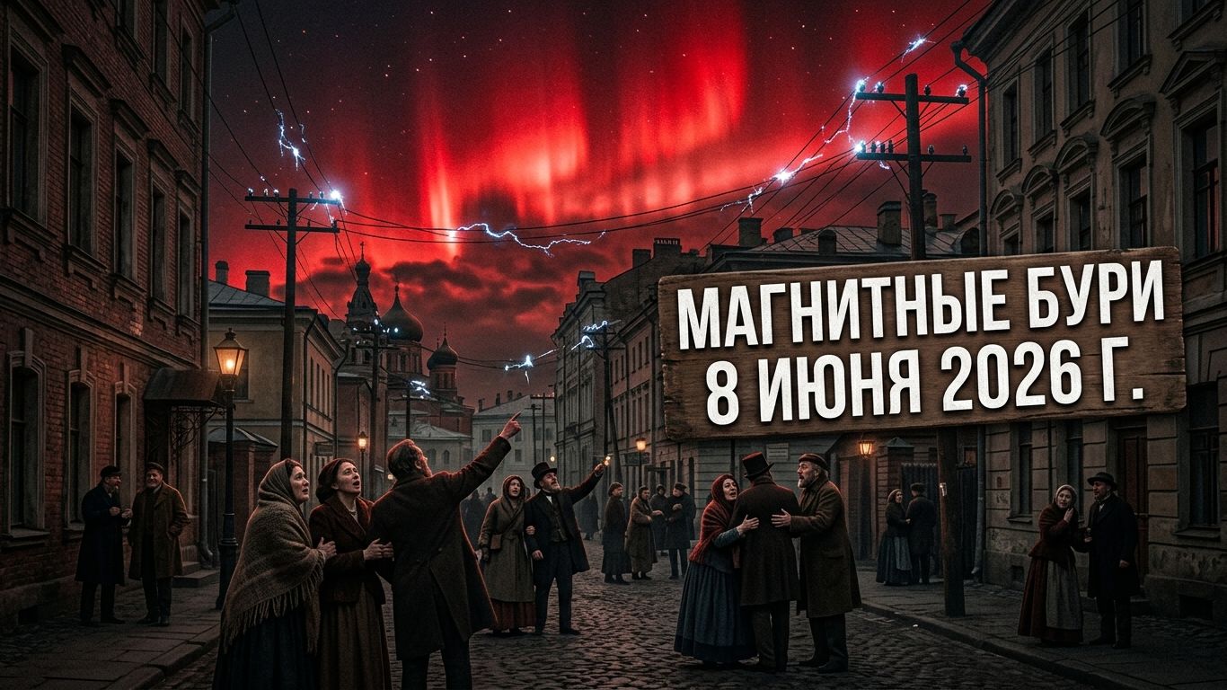 План спасения на день. Магнитные бури 8 июня 2026 года и как их пережить.