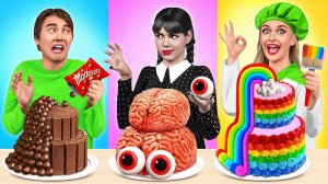 Кулинарный Челлендж# Уэнсдей Против Бабушки # Кухонные Лайфхаки и Хитрости от Trend DO Challenge