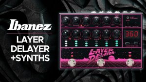 Ibanez LD303 Layer Delayer: Sound Demo (No Talking)
