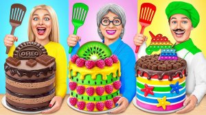 Кулинарный Челлендж# Я против Бабушки # Удивительные Кухонные Рецепты от Multi DO Challenge