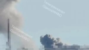 Видео первых секунд после ударов по Затоке Одесской области,2 ракеты ударили по стратегическому мост