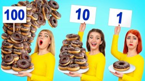 100 Слоев Еды Челлендж # Сумасшедший Челлендж от Multi DO Challenge