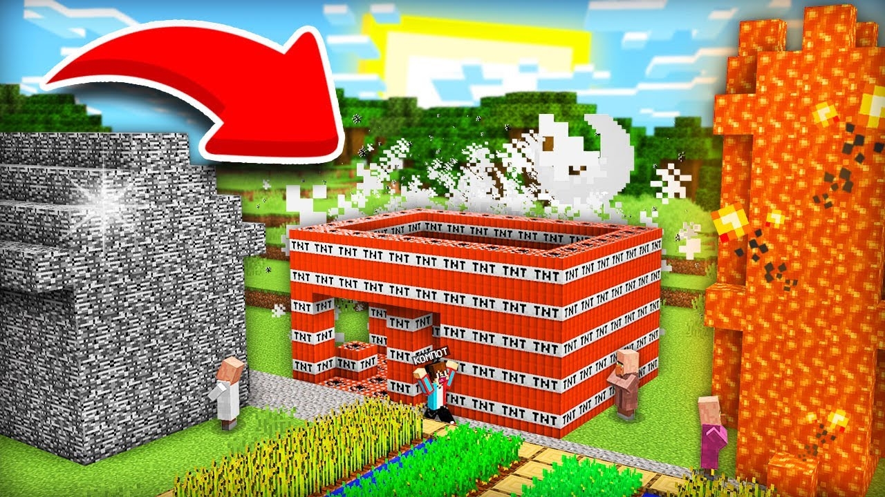 КТО ЗАСТАВИЛ ЖИТЕЛЕЙ РАЗРУШИТЬ ДЕРЕВНЮ В МАЙНКРАФТ | Компот Minecraft смотреть онлайн