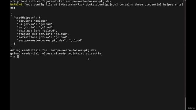 103. Pushing docker images to Google Artifact Registry смотреть онлайн