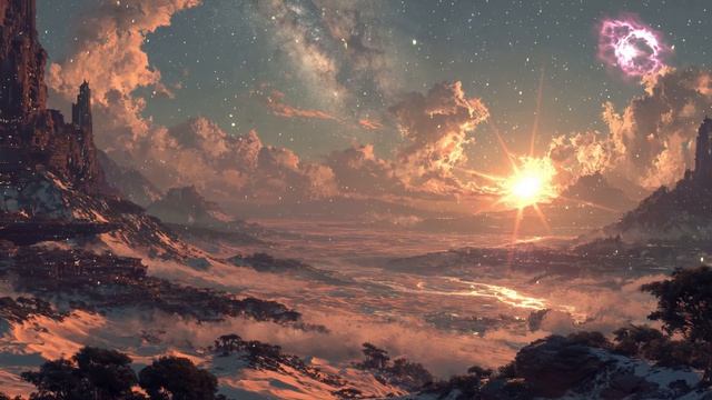 A Million Years Is Just a Breath — Ambient Music & Cinematic Cosmic Time Visuals