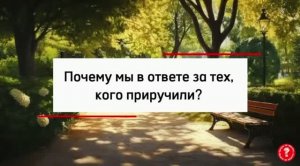 Почему мы в ответе за тех, кого приручили?|Образовательный видеоконтент для младших школьников