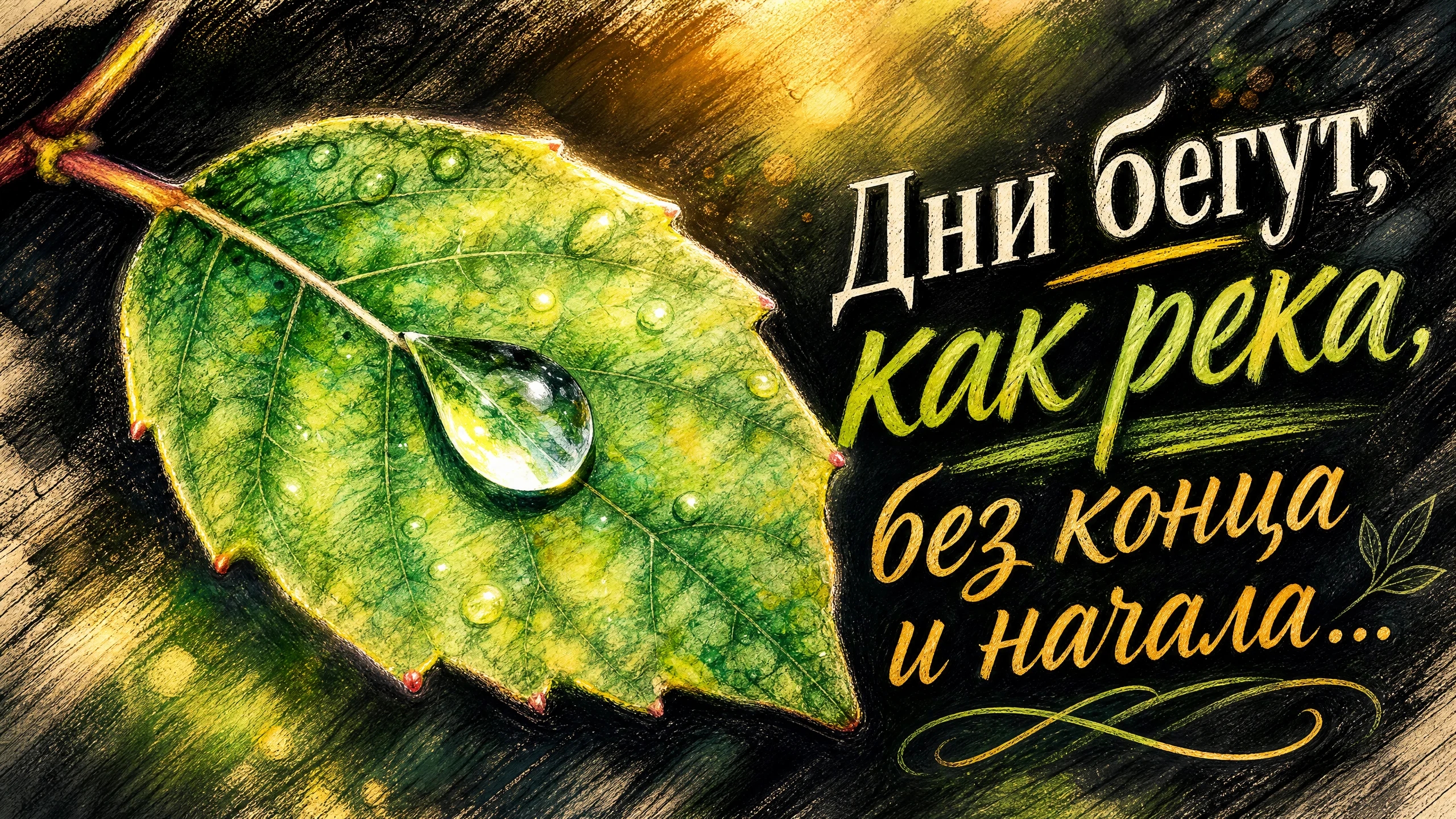 Дни бегут, как река, без конца и начала... смотреть онлайн