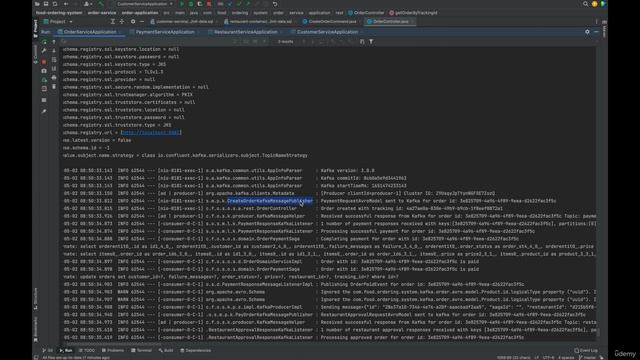 65. Testing the application end-to-end with SAGA pattern changes смотреть онлайн
