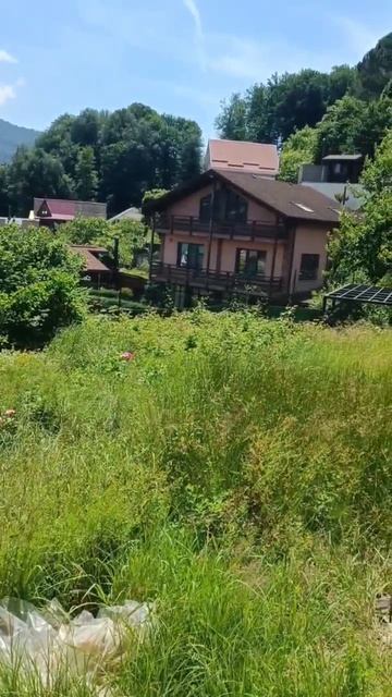 Покос травы на небольшом участке г.Сочи