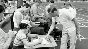 1975 год. Тюмень. Соревнования по легкой атлетике