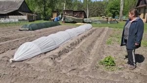 ОГОРОД ВЫШЕЛ ИЗ-ПОД КОНТРОЛЯ ПЕРЕБОРЩИЛИ С ПЛОЩАДЯМИ НА ХУТОРЕ