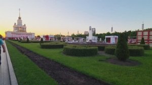Москва 2026 / ВДНХ / Гуляем вечером