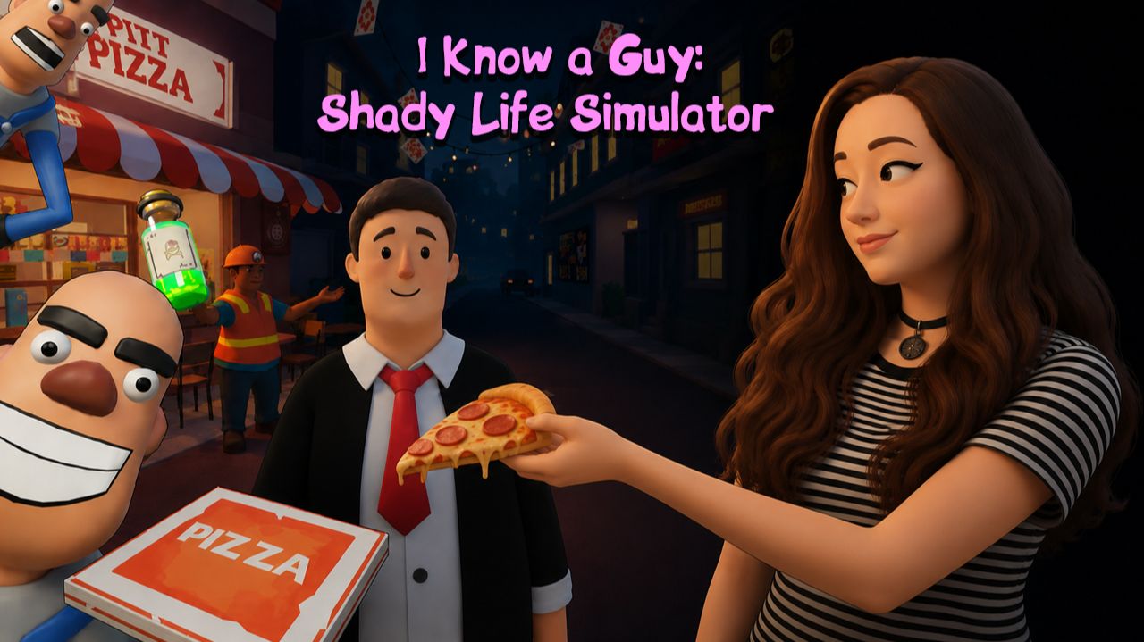 ГОТОВЛЮ ПИЦЦУ ПО-ЧЕРНОМУ ► I Know a Guy: Shady Life Simulator смотреть онлайн