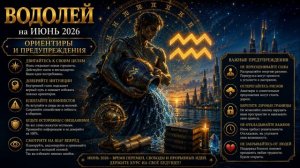 ВОДОЛЕЙ на ИЮНЬ 2026 — Ориентиры и предупреждения