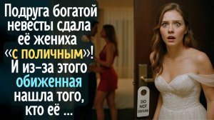 Подруга богатой невесты сдала её жениха #с поличным#. И из-за этого обиженная нашла того, кто её ...