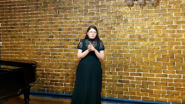 Ц. Кюи "Коснулась я цветка", исполняет Полина Шмакова смотреть онлайн