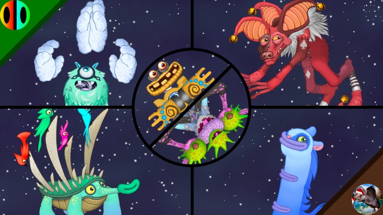 Остров EEEAAAOOO - Все Монстры, Звуки и Анимации (Фанмейд, My Singing Monsters, Мои Поющие Монстры) смотреть онлайн